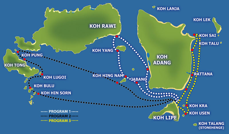 Koh Lipe Map