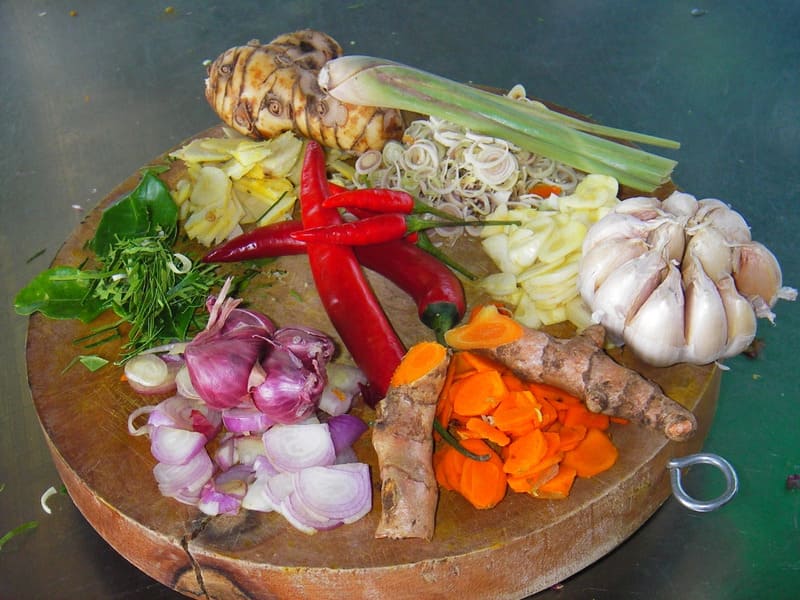 Kroeung is a must-have Cambodian spice paste