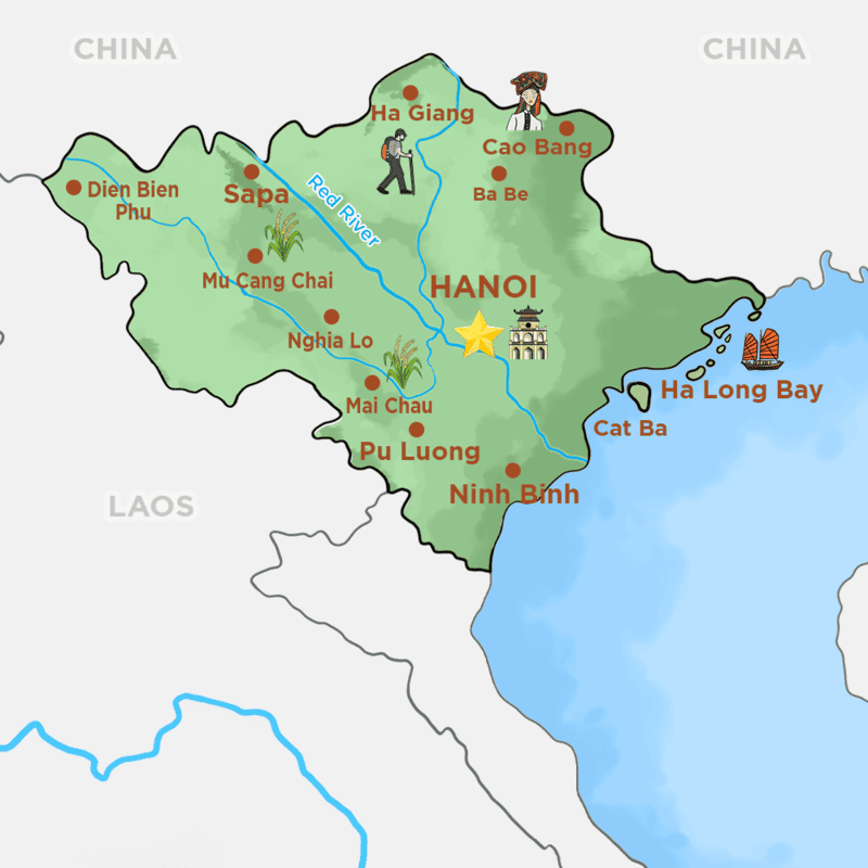Pu Luong in North Vietnam