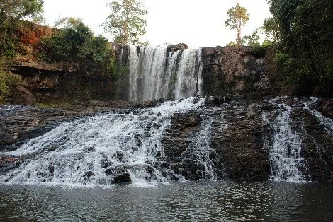 At the Bou Sra waterfalls