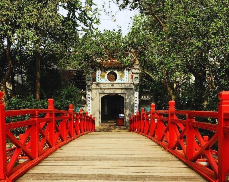 Ngoc Son Temple in Hanoi