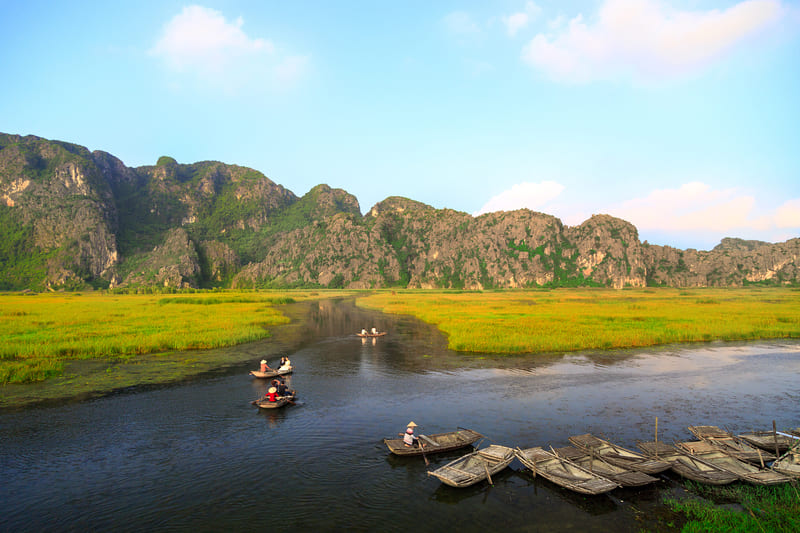 Halong Bay on land (Ninh Binh province)