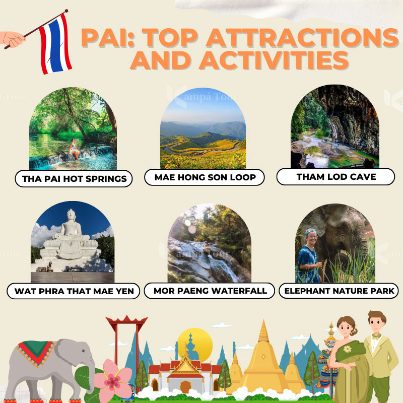 Pai top attractions