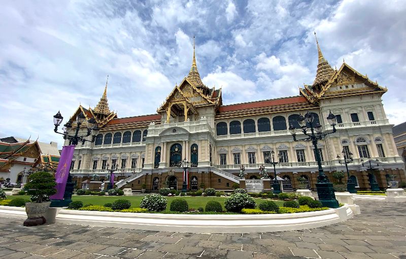 palacio real bangkok - edificio Phra Thinang Chakri Maha Prasad