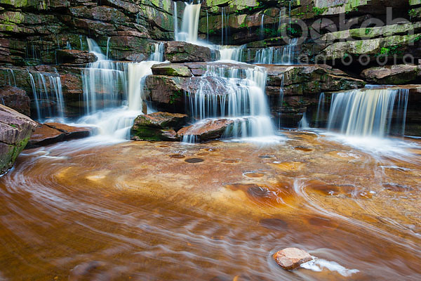 Popokvil waterfall