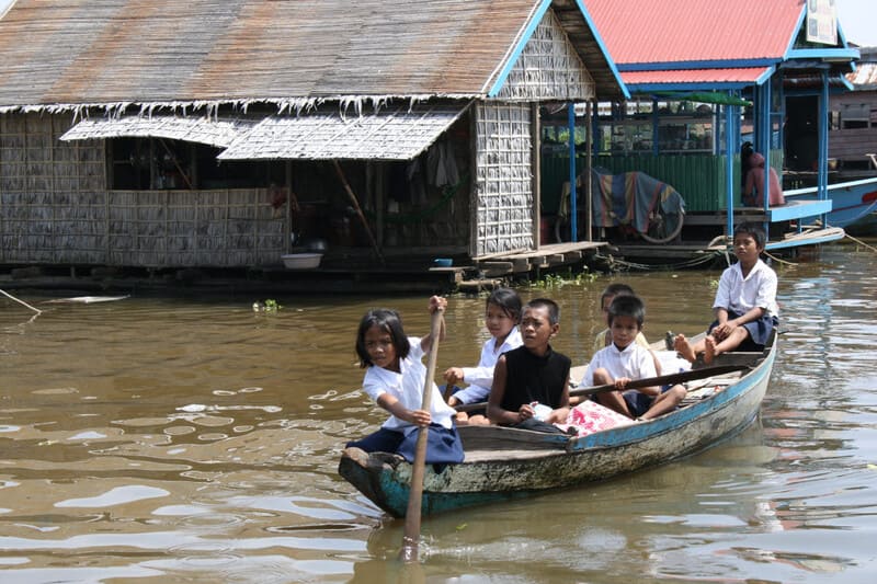 Life on the Tonle Sap lake