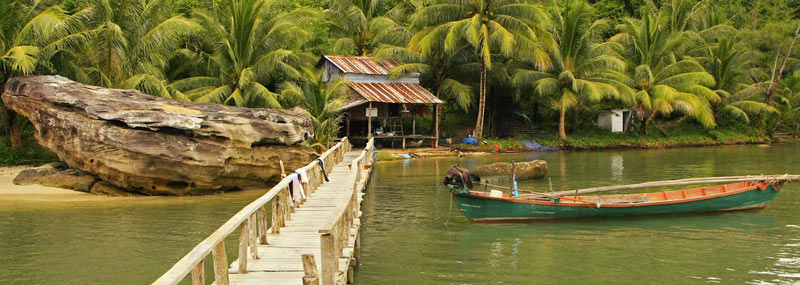 One of the highlights of Sihanoukville is the Ream National Park