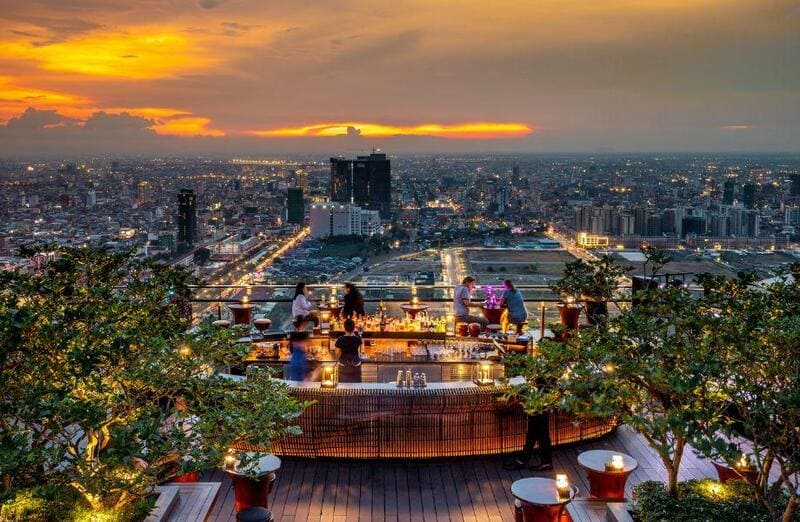 hoteles de lujo en phnom penh
