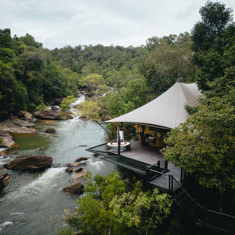 hoteles de lujo en camboya