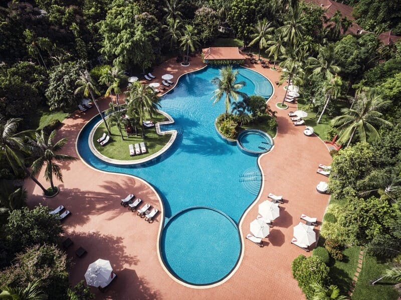 hoteles de lujo en camboya