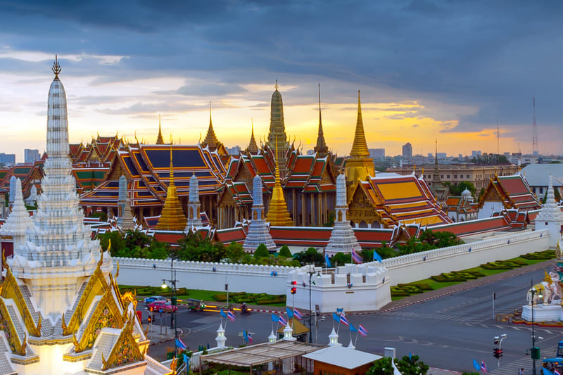 Wat Phra Kaew, Bangkok, Thailande