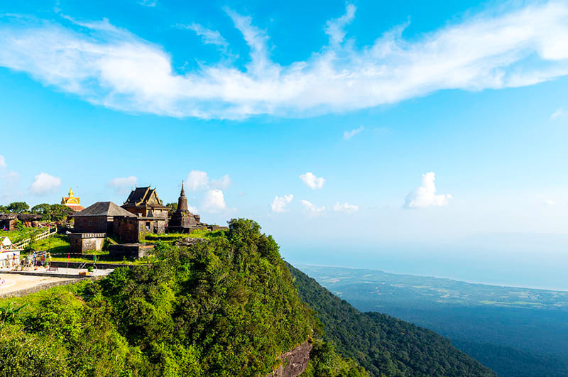 The Bokor plateau