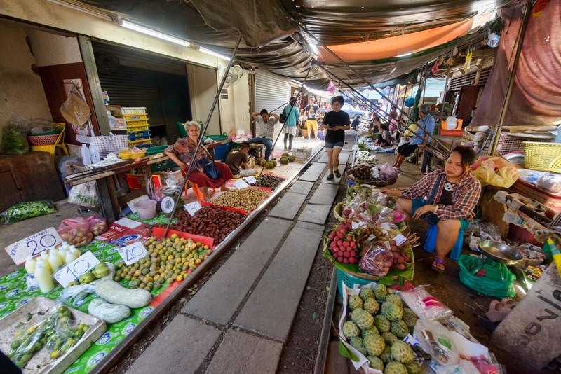 The Mae Klong Railway Market 