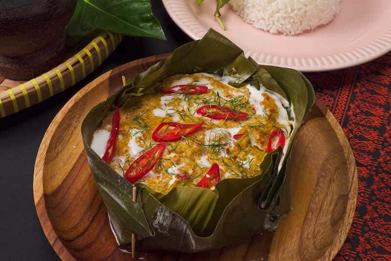 Amok Trei, arguably Cambodia's most famous dish
