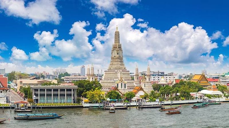 The capital Bangkok of Thailand