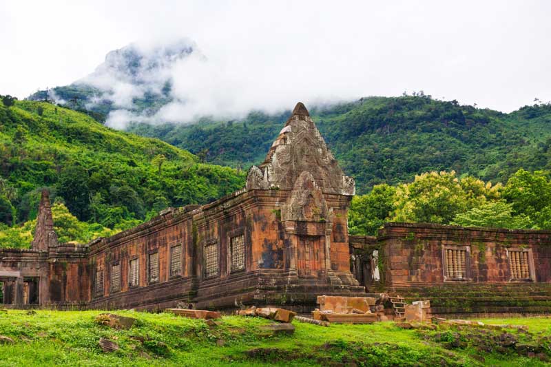 The Vat Phou complex in Champasak