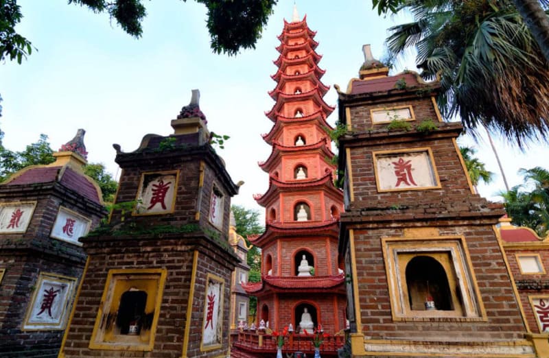 Tran Quoc Pagoda in Hanoi