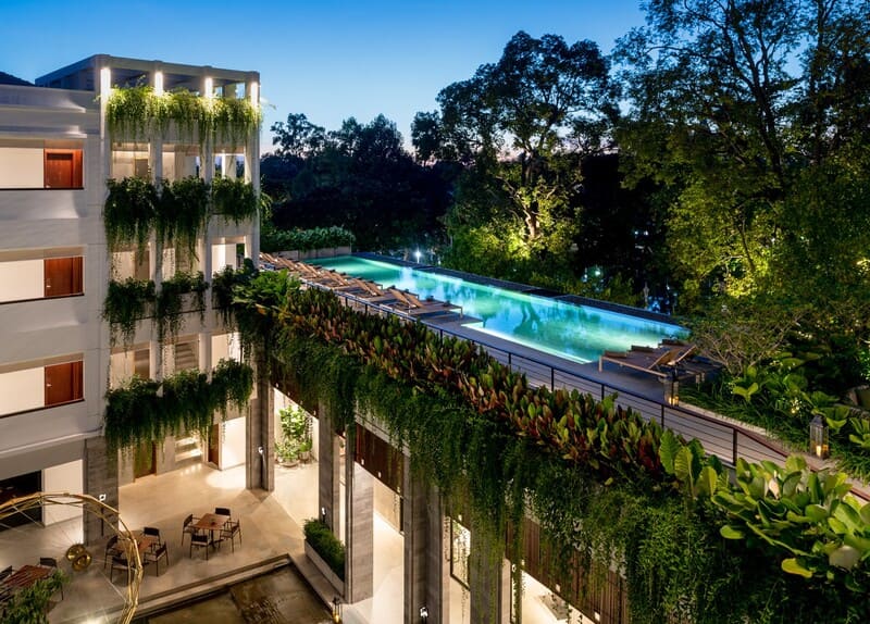 hoteles de lujo en camboya