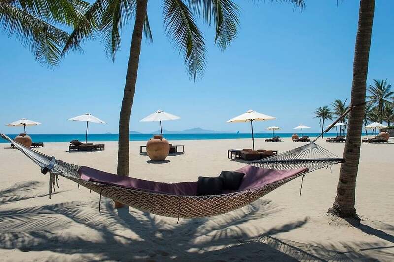 You can relax on sun loungers enjoying the sun after swimming