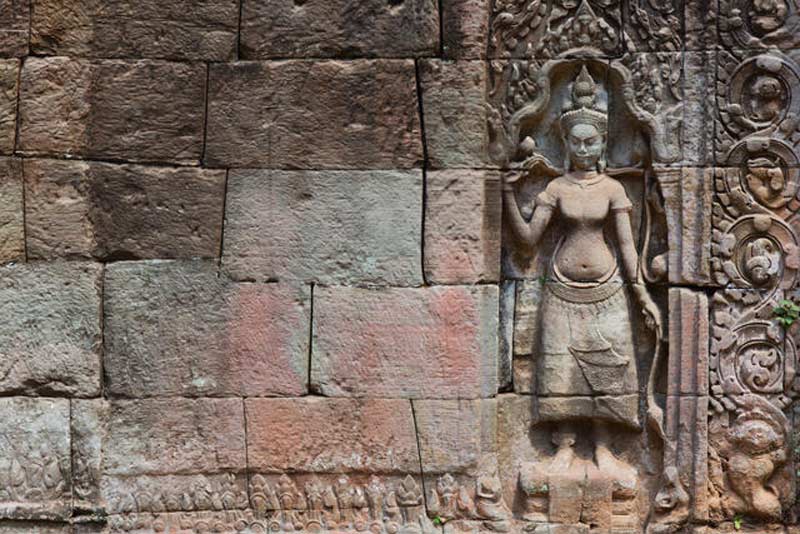  Angkor Wat stone