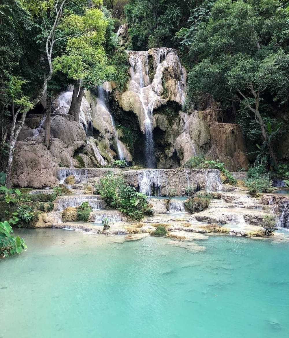 Kuang Si Waterfall, near Luang Prabang