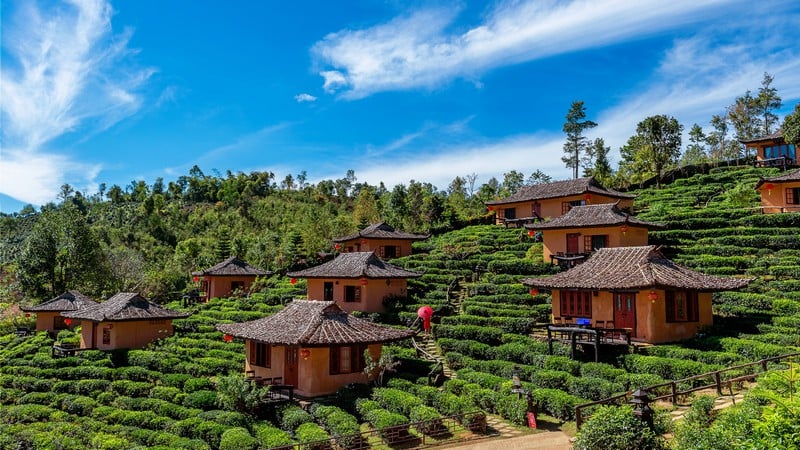Thai village of Ban Rak in Mae Hong Son