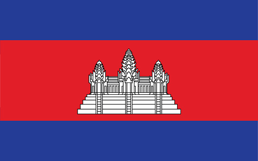 bandera de camboya