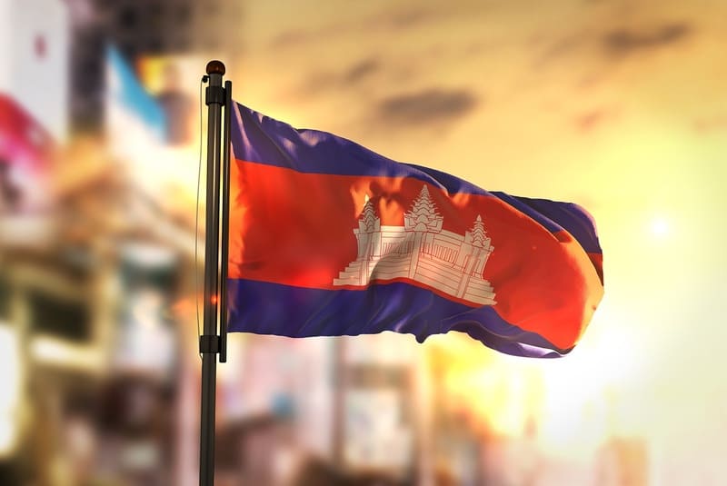 bandera camboya