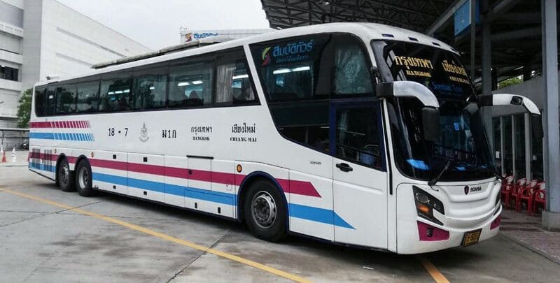 como ir de bangkok a chiang mai en autobus