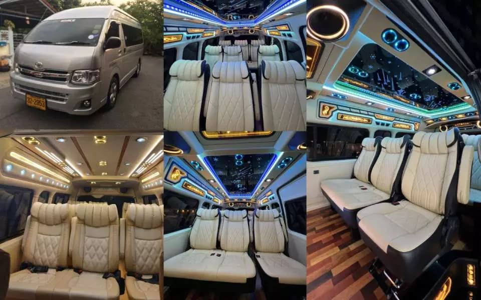 Some of the vans are tastefully furnished and offer a good level of comfort.