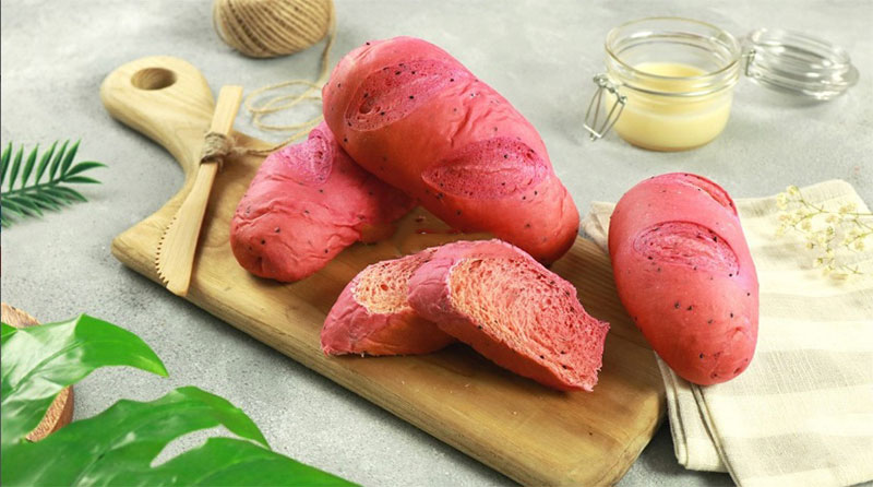 Dragon Fruit Bread