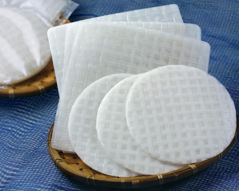 galette de arroz de rollitos vietnamitas