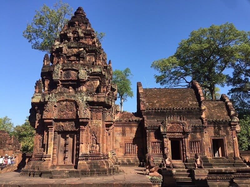 arenisca rosa de banteay srei