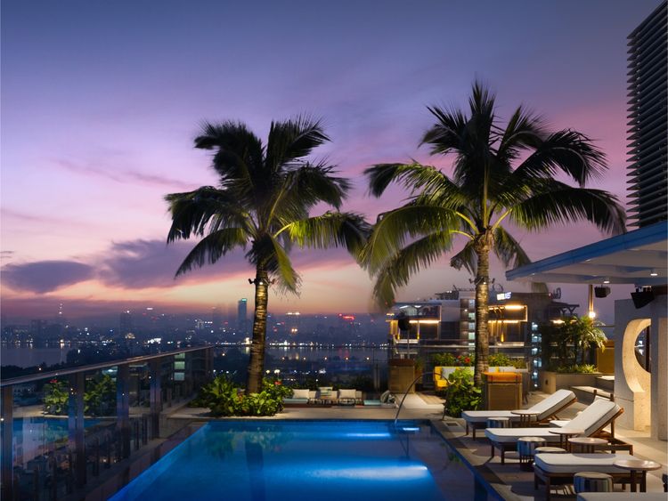 bares en hanoi - Mizumi Sky Lounge
