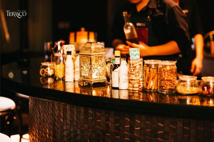bares en hanoi - terraco sky bar - menu