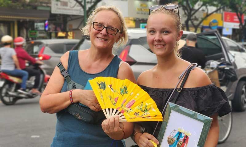 barrio antiguo hanoi turistas