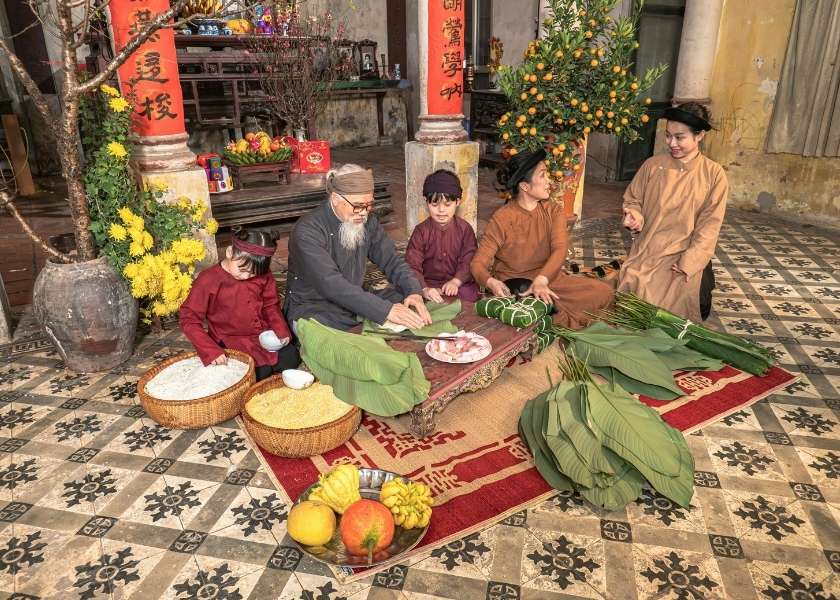 Tet Nguyen Dan is the biggest festival in Vietnam.