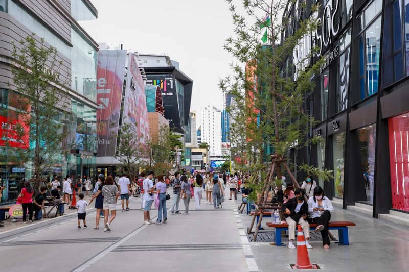 Siam Square is the best place for shopping lovers