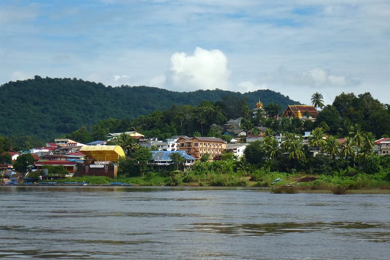 vista desde bokeo laos a chiang rai