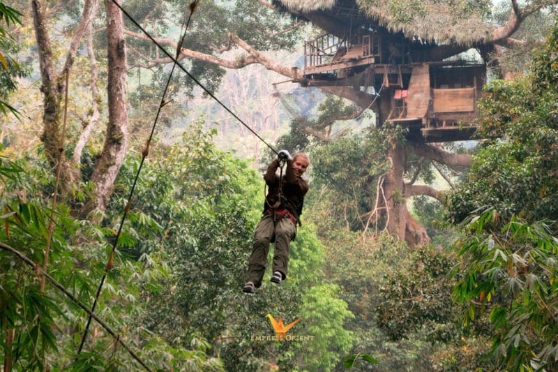 bokeo laos zipline