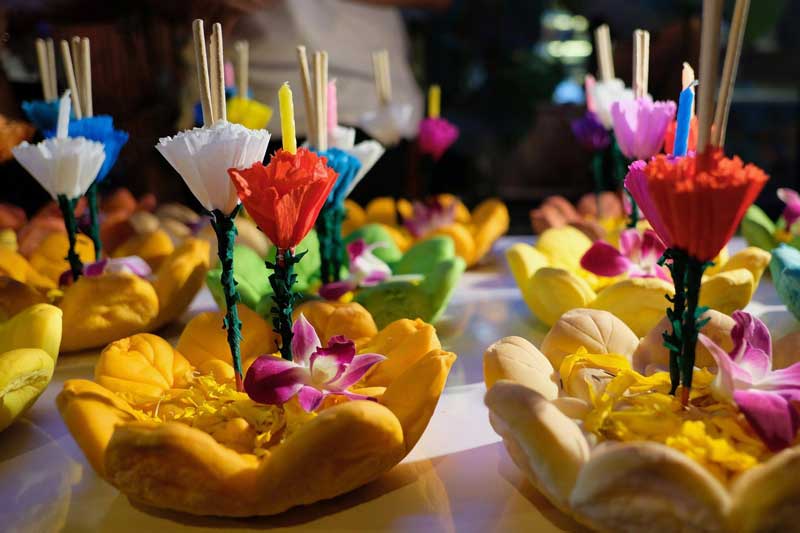 bread krathong thailand