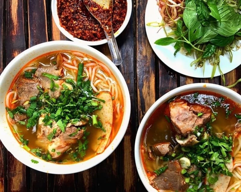 Bun Bo Hue is the emblematic soup of Hue