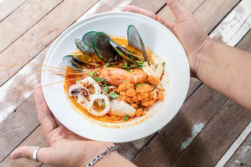 Tom Yum es una sopa tailandesa tradicional. Fuente: internet