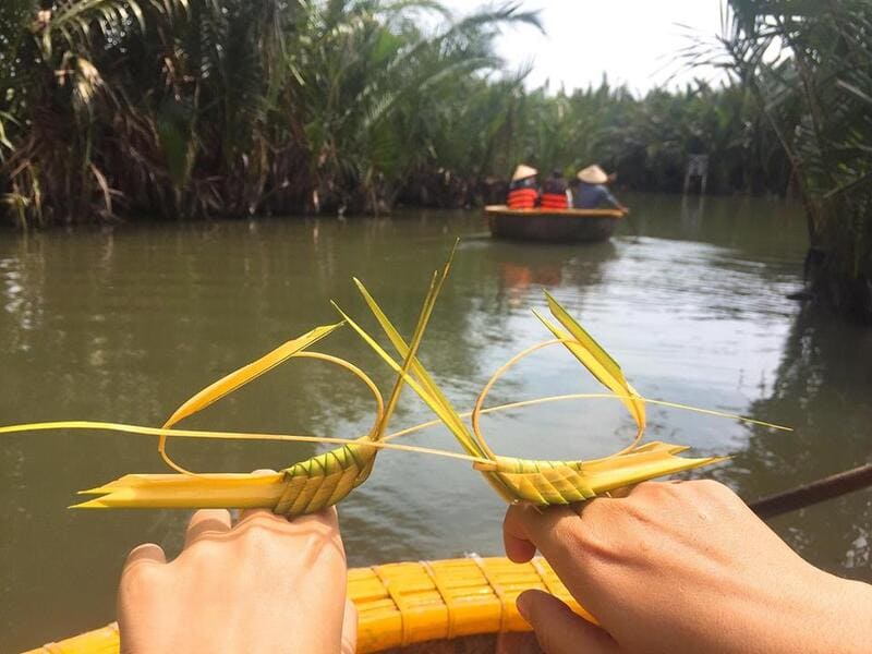 Coconut leaf souvenirs