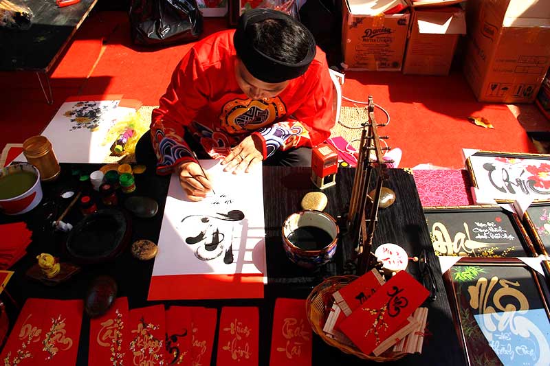 calligraphy vietnam 