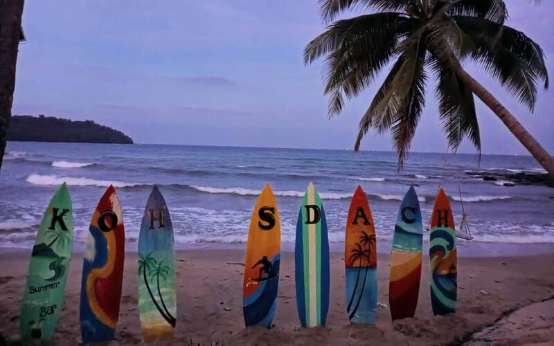 Beaches on Koh Sdach Island (Koh Kong)