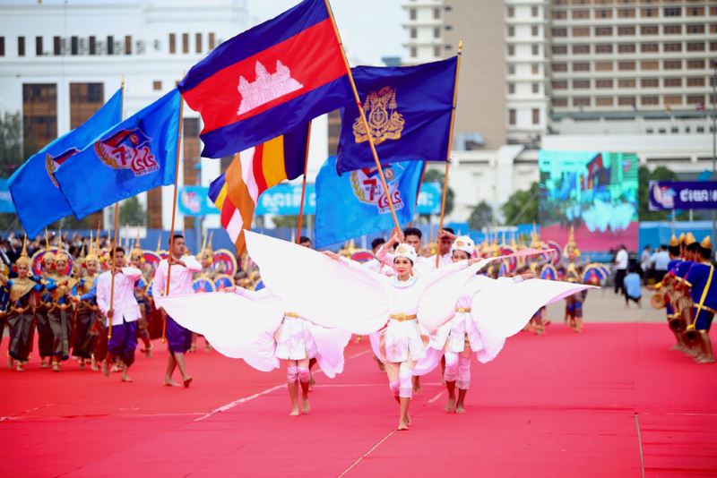 Commemoration of the Cambodian victory over the genocide