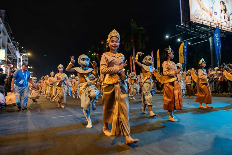 cambodian new year royal palace