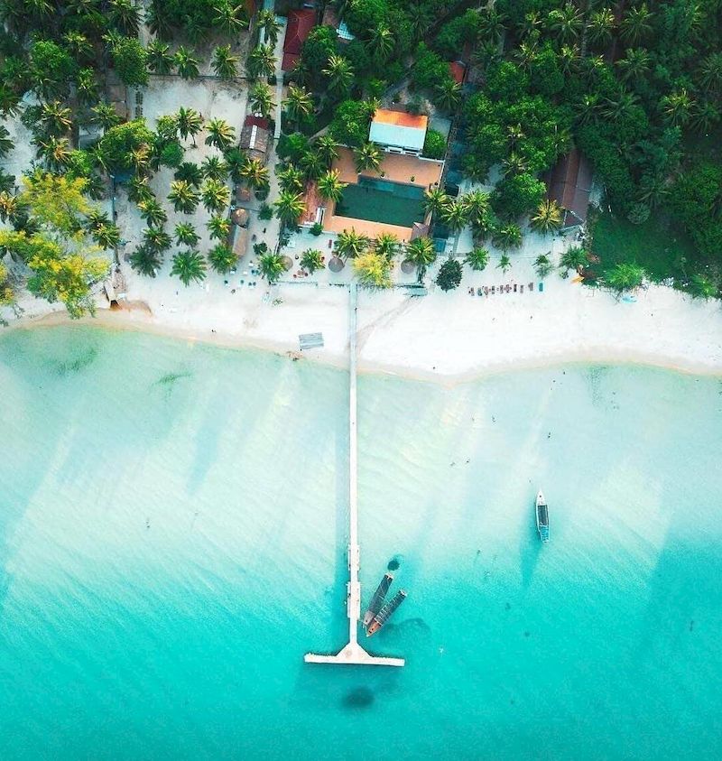 isla de koh rong en camboya