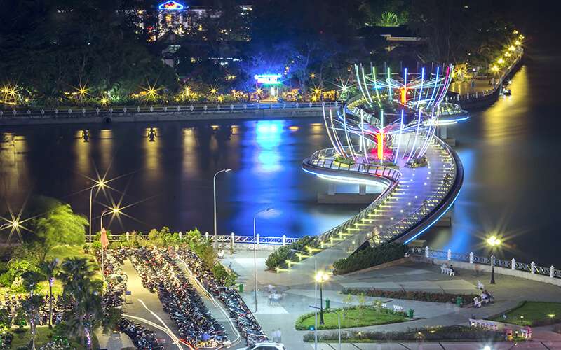 Ninh Kieu Quay, symbol of Can Tho city